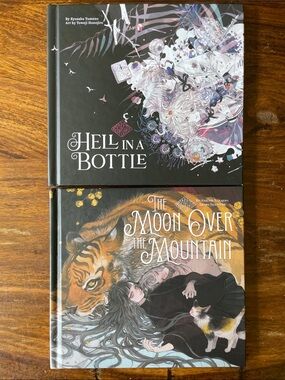 Hell in a Bottle Paperback Book - White Pages with Black Text